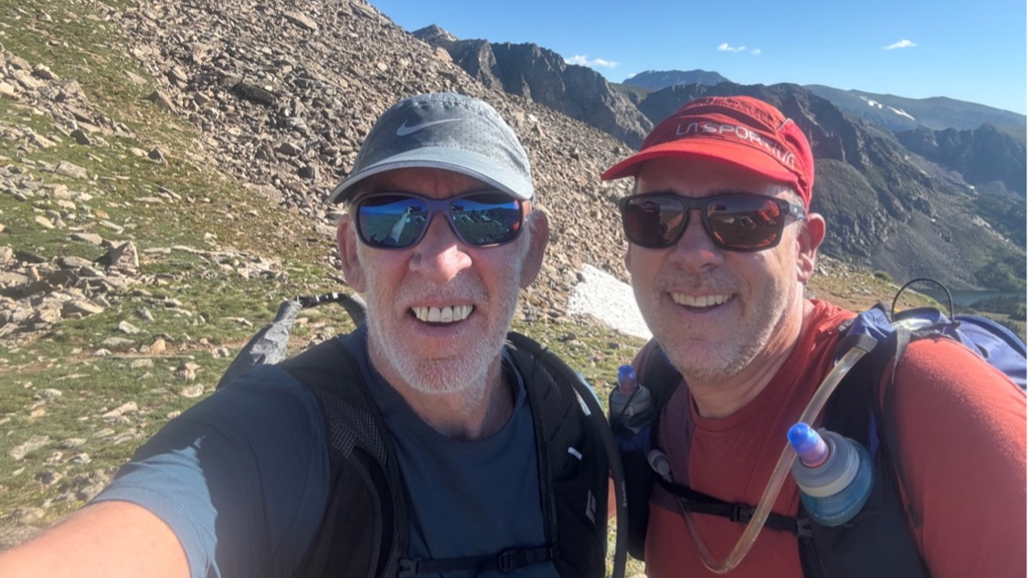 John and Devon on the Continental Divide